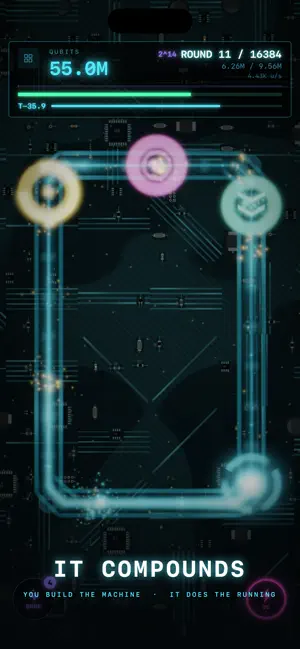 Quantum Grid: Idle Circuit screenshot 1