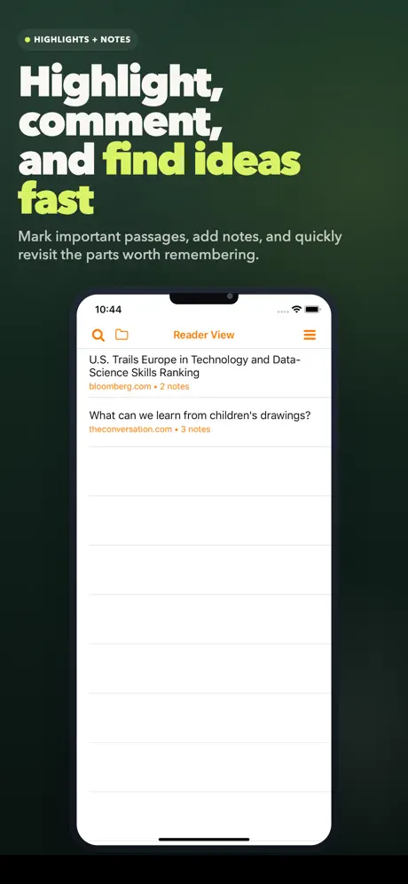 ReaderView 保存网页离线阅读应用截图