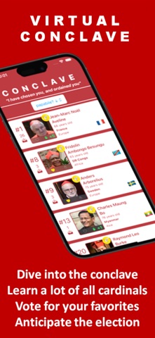 Virtual Conclave News Vote screenshot
