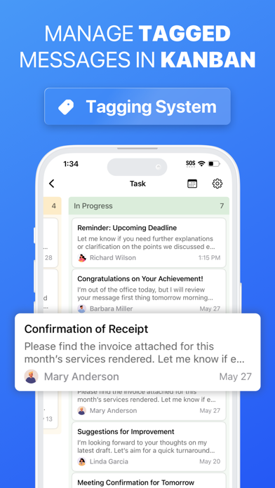 ChatInbox: Chat-Style Email iPhone screenshot 5 - Productivity app