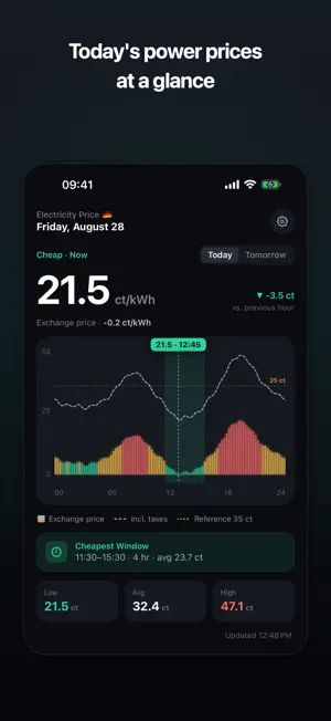 Nanda – Electricity Prices screenshot 1