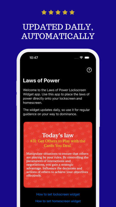 Laws of Power: 48 Life Quotes Screenshot