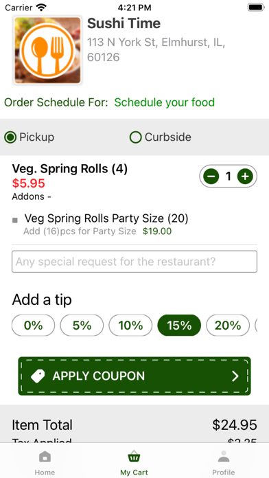 Sushi Time - Restaurant Screenshot
