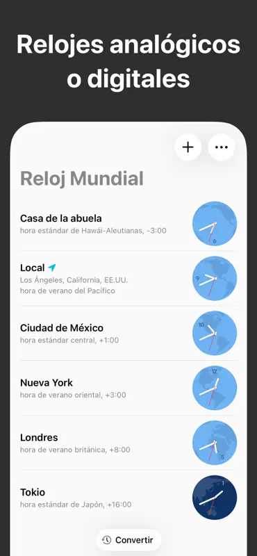 Reloj Mundial Widgets screenshot 9 of 10