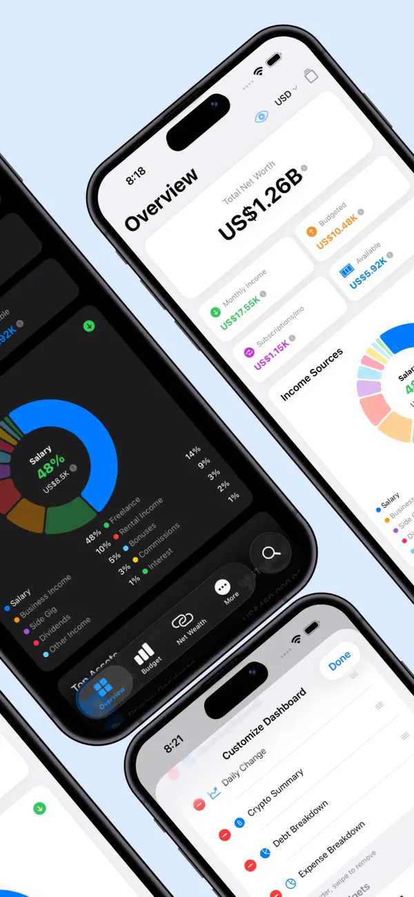 Screenshot #2 pour Wealth - All in One Tracker