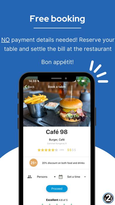 R2N - Discount on Restaurants Screenshot