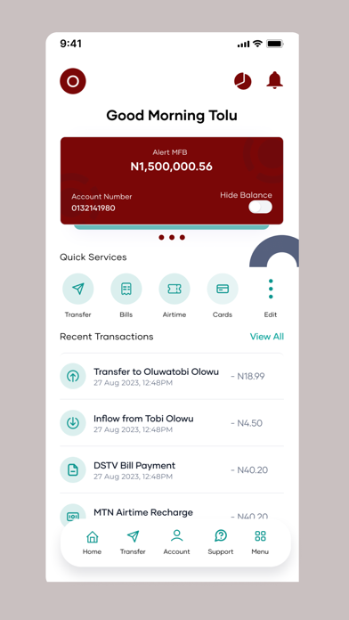 Refuge Mortgage Bank Screenshot