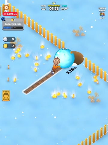 Snowball Simulator iPad screenshot