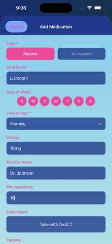 Reminder Rx App screenshot