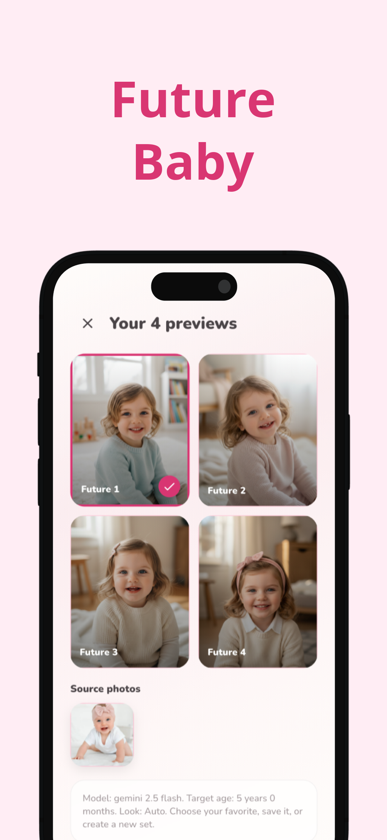 BabyPeek: AI Baby Creator