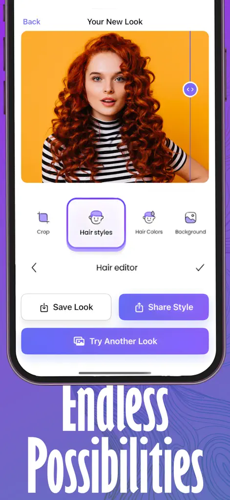AI Hairstyle Try On Changer - Photo & Video App | MWM