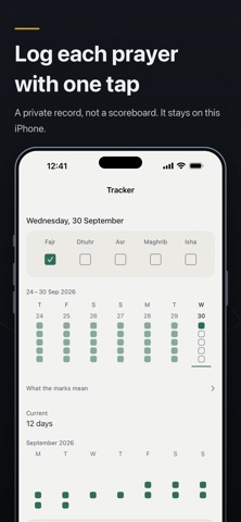 Rasikh: Prayer Times & Qibla iPhone screenshot 4