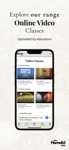 The Home Ed Way iPhone screenshot