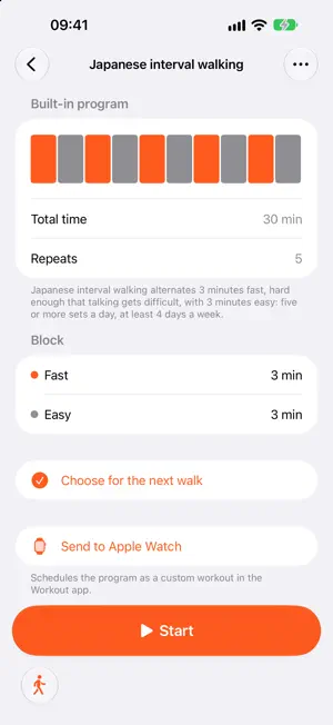 Durma: Brisk Walking Tracker screenshot 4