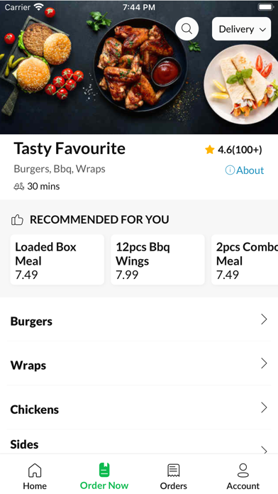 Tasty Favourite Screenshot