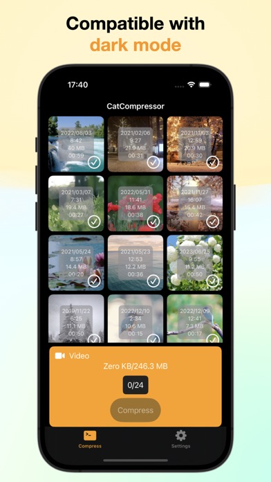 Screenshot 4 of CatCompressor App