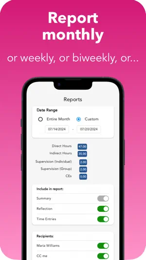 My LPC Hours screenshot 2