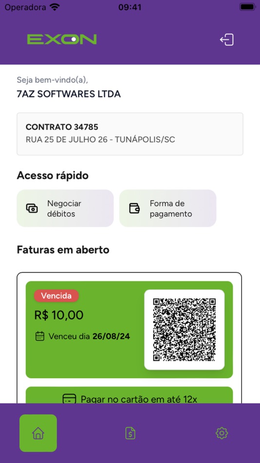 #2. Minha Exon (iOS) By: LOUVETEL COMUNICACAO