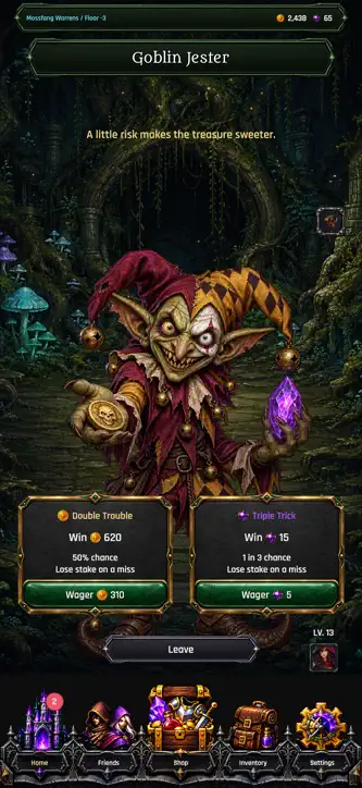 Dungeon Swipe Game screenshot 6