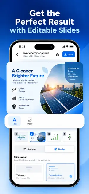 Presentation Slide Creator App screenshot 4