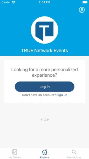 TRUE Network Events screenshot 1