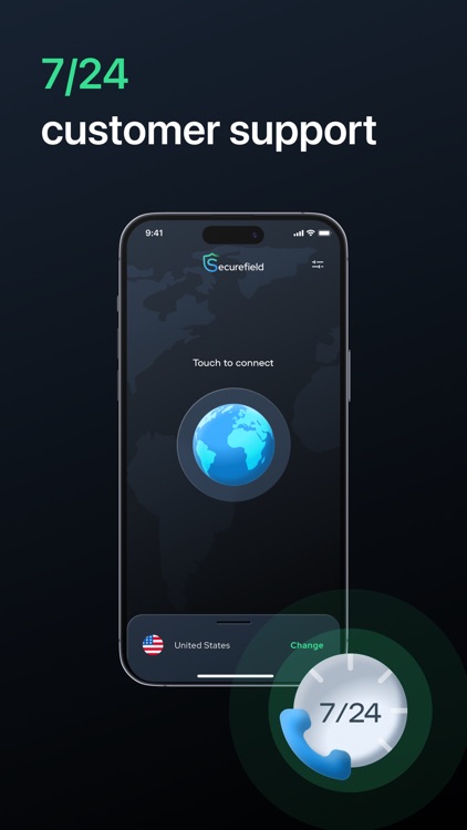 VPN Securefield Private Proxy screenshot-4