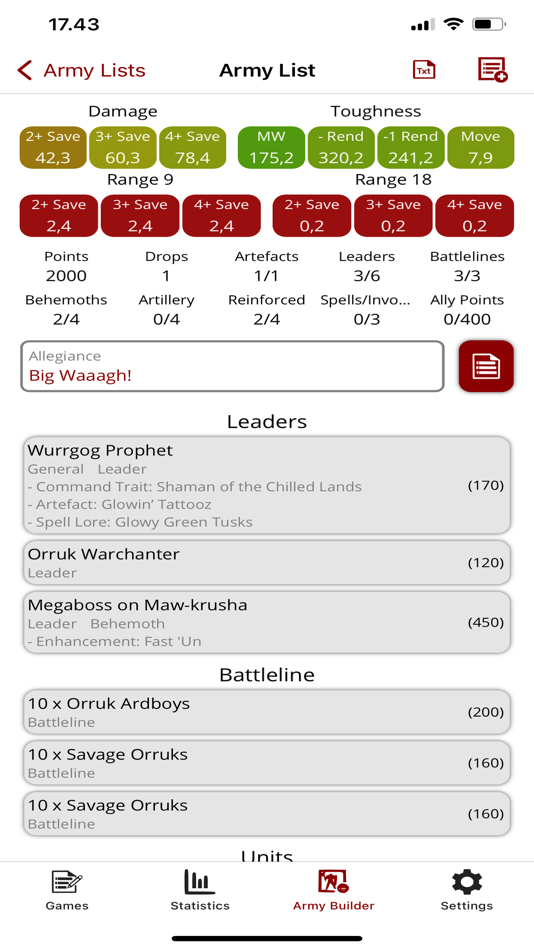 #8. MathHammer AoS (iOS) By: Stefany Borjas