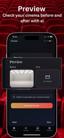 Home Cinema Ai Makeover screenshot