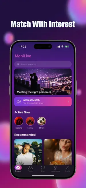 MoniLive-Chat With Interesters screenshot 1