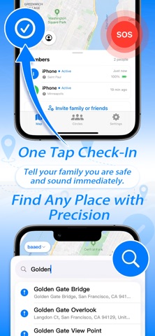 Family Radar iPhone screenshot