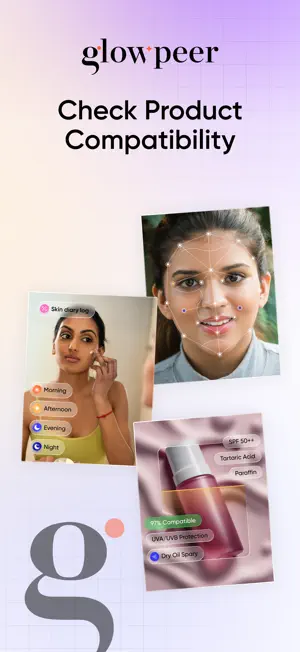 Glowpeer – Skincare Tracker screenshot 1