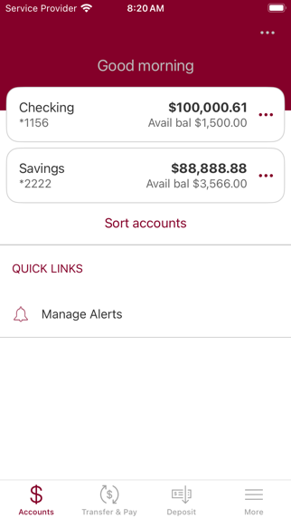 Cherokee State Bank Screenshot