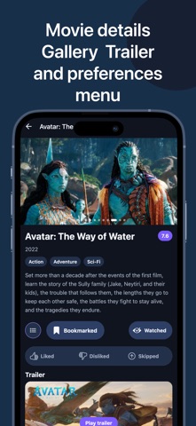 Movie Slider: Find Film2Watch iPhone screenshot