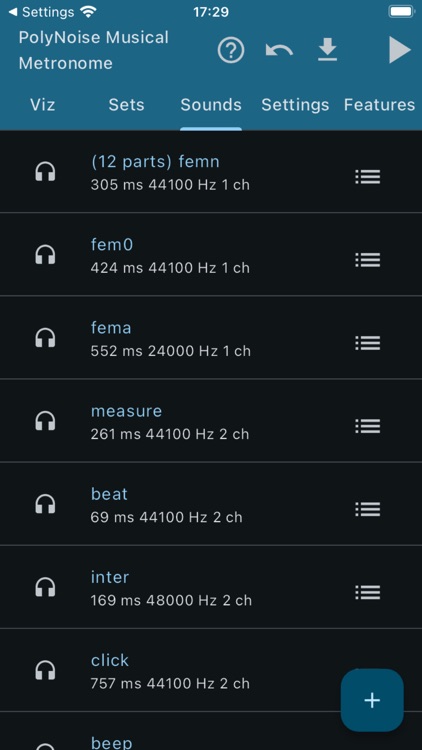 PolyNoise Musical Metronome screenshot-8