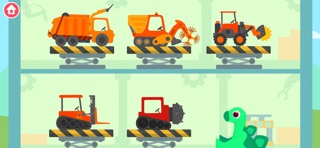 Dinosaur Garbage Truck Games iPhone screenshot
