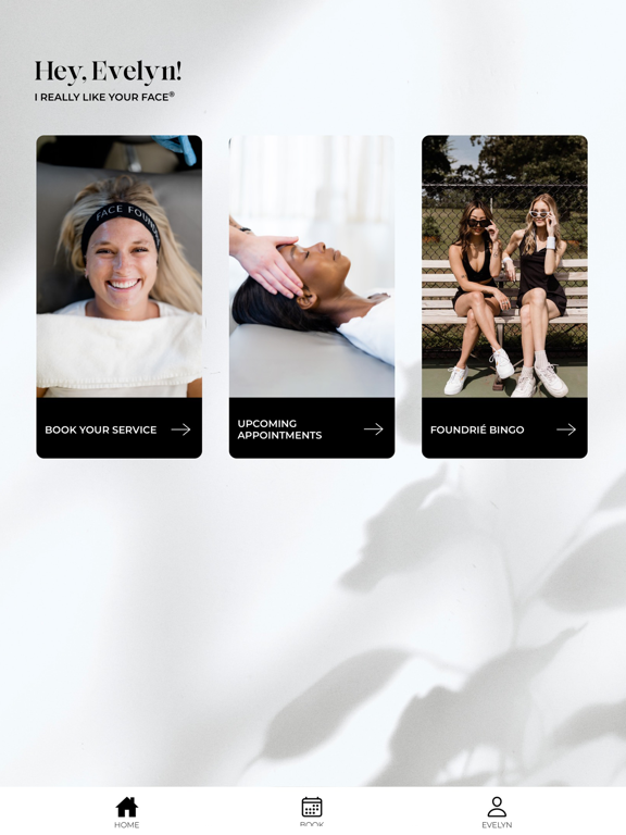FACE FOUNDRIE iPad screenshot 1 - Lifestyle app