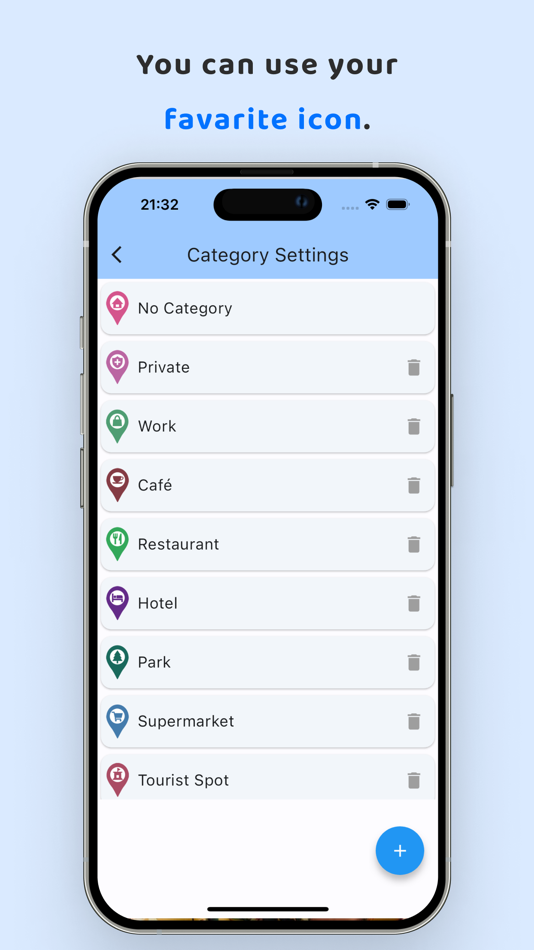 #5. MyMap - Easily manage place (iOS) 由: KAZUNORI WAKAMATSU