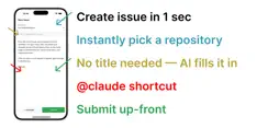 QuickIssue - Fast GitHub Issue screenshot 1