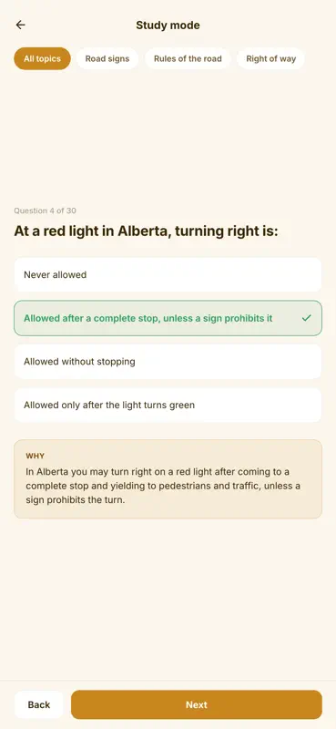 Alberta Class 7 Test 2026 screenshot 2 of 5