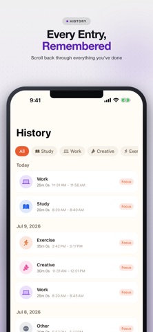 FocusForge - Deep Work Timer iPhone screenshot