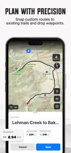 onX Backcountry Trail Maps GPS screenshot #7 for iPhone