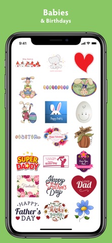 Occasion and Event Stickers screenshot
