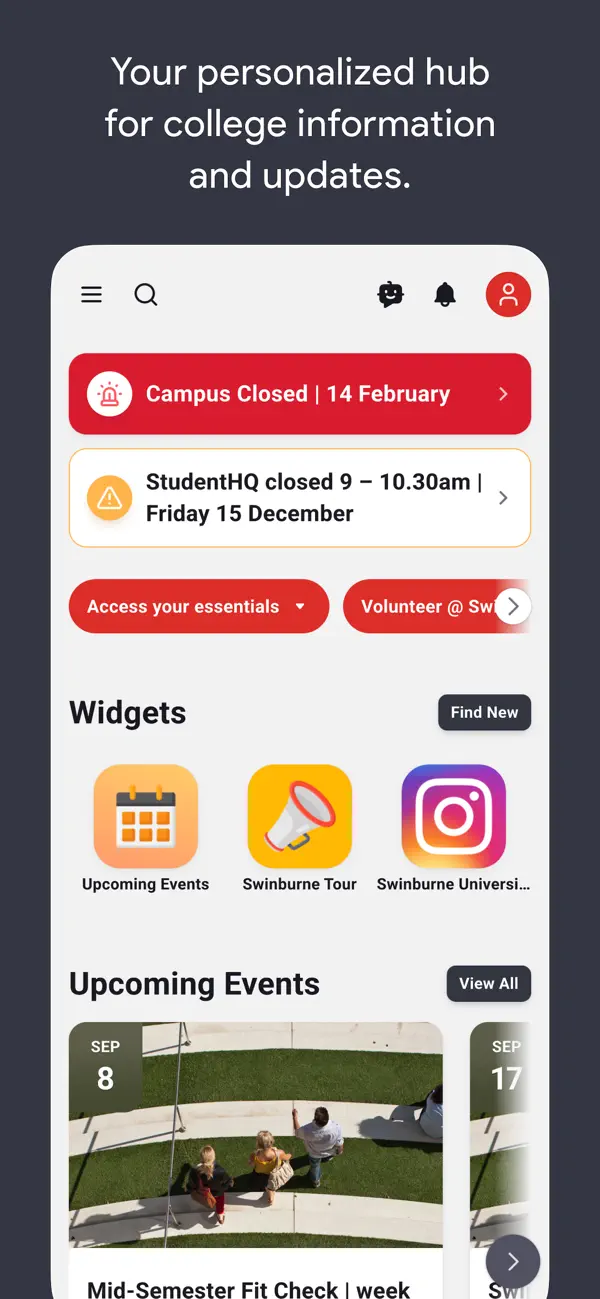 Screenshot #1 pour Swinburne