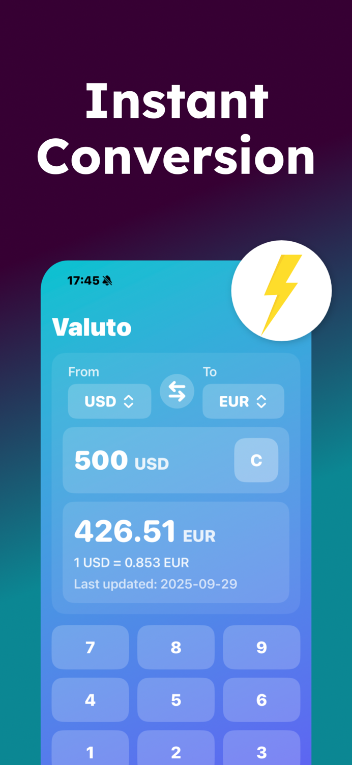 Currency Converter - Valuto