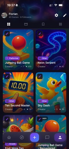 PocketByte: AI Game Community Screenshot 6 of 7