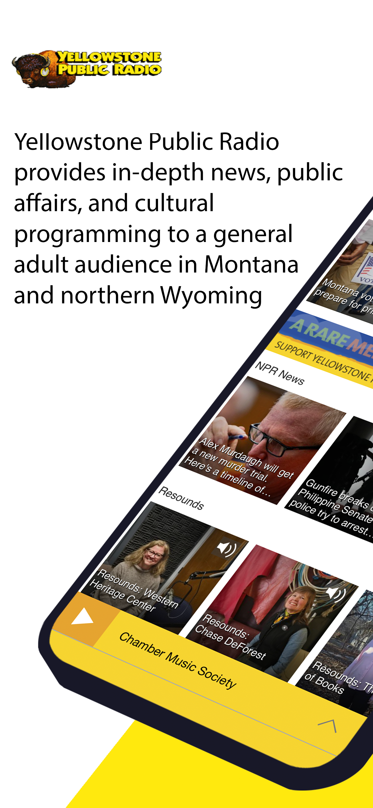 Yellowstone Public Radio App