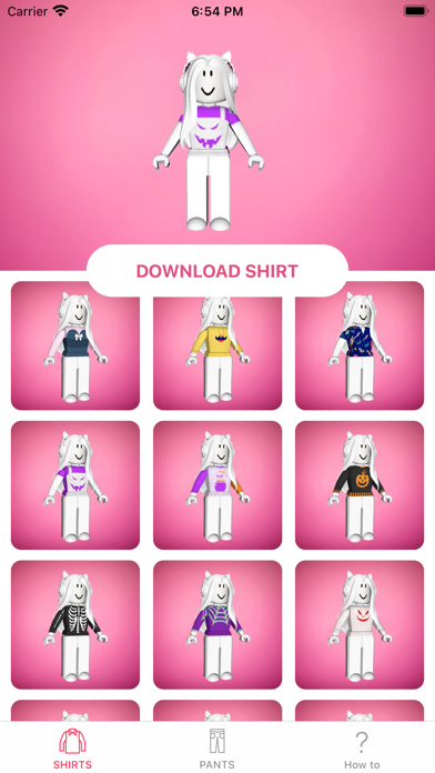 Screenshot #2 pour Girl Skins & Clothes Avatars