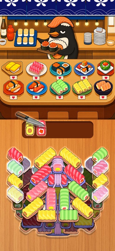 Sushi Sort - Juegos de Ordenar screenshot 3