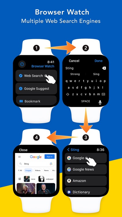 Browser Watch - Wrist Search