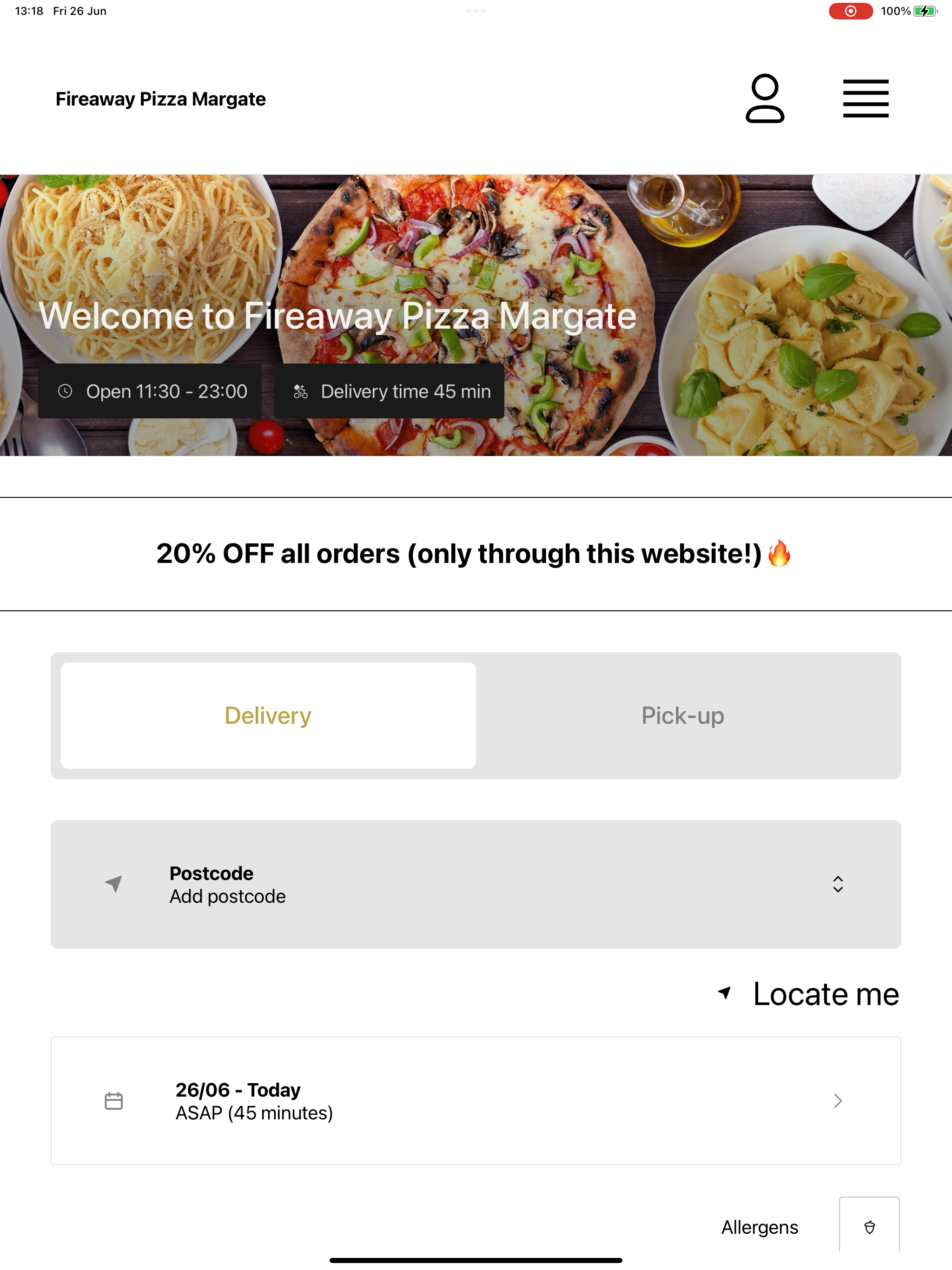 Fireaway Pizza Margate screenshot 9